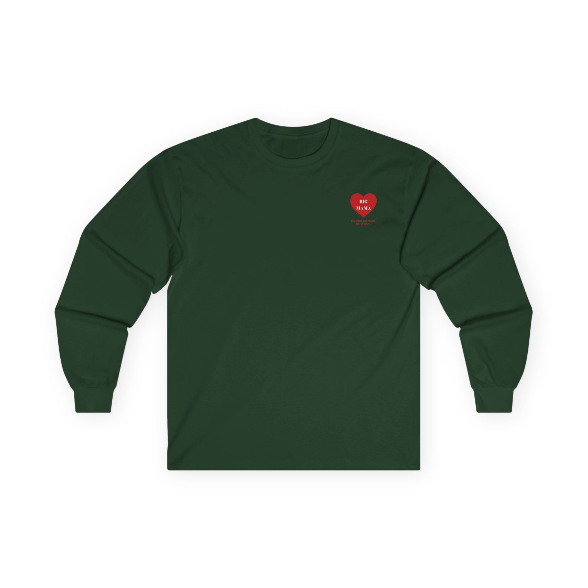 Big Mama NYC Long Sleeve Tee - Heart Design