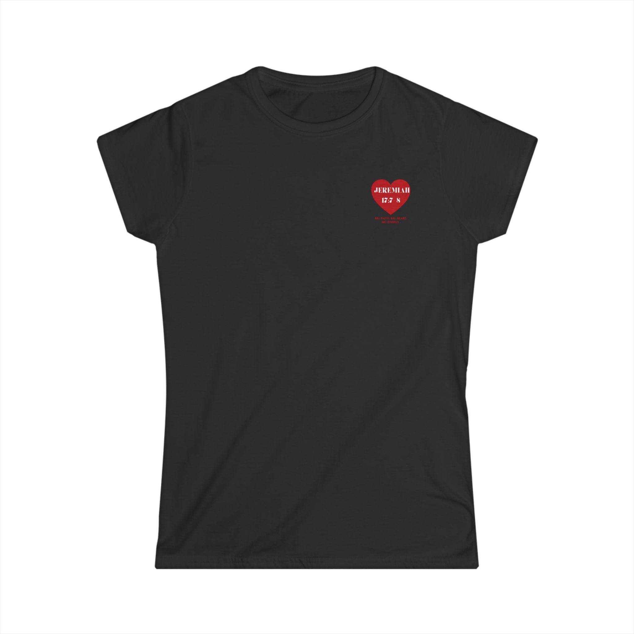 Women's Tee - Jeremiah 17:7-8 Chest Print, Cute Graphic