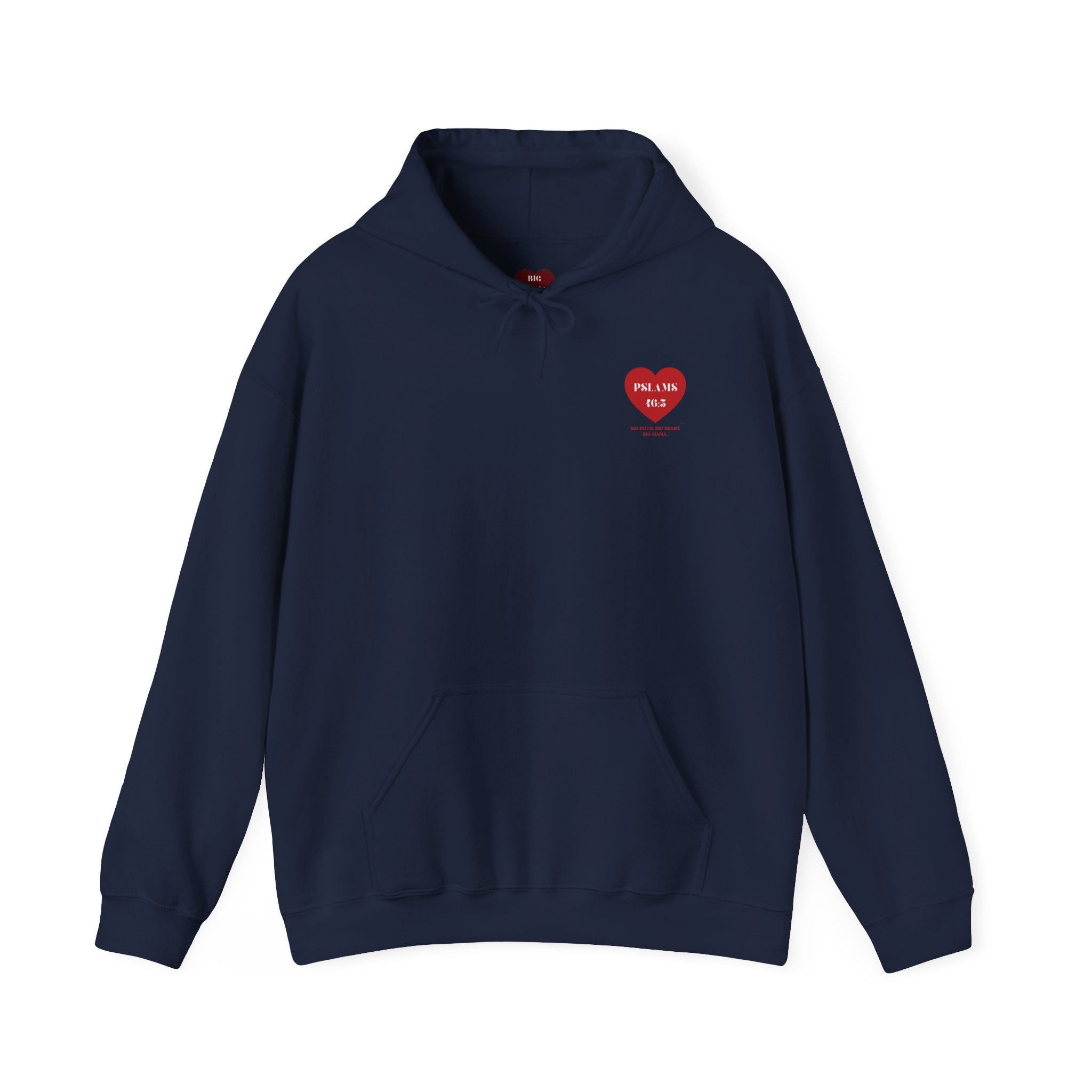 Heartfelt Psalm 46:5 Unisex Hoodie - Spiritual Comfort for Everyday Wear