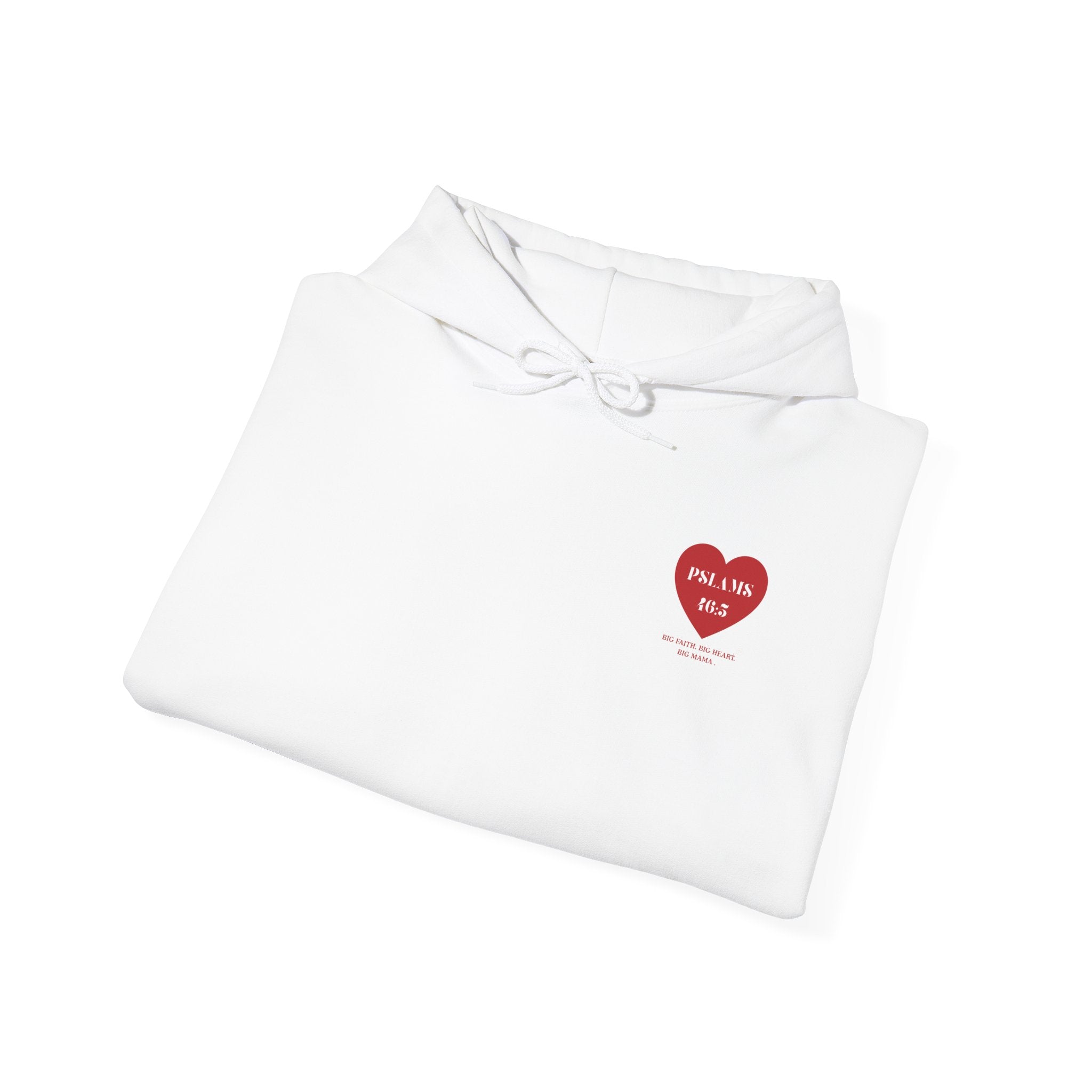Heartfelt Psalm 46:5 Unisex Hoodie - Spiritual Comfort for Everyday Wear