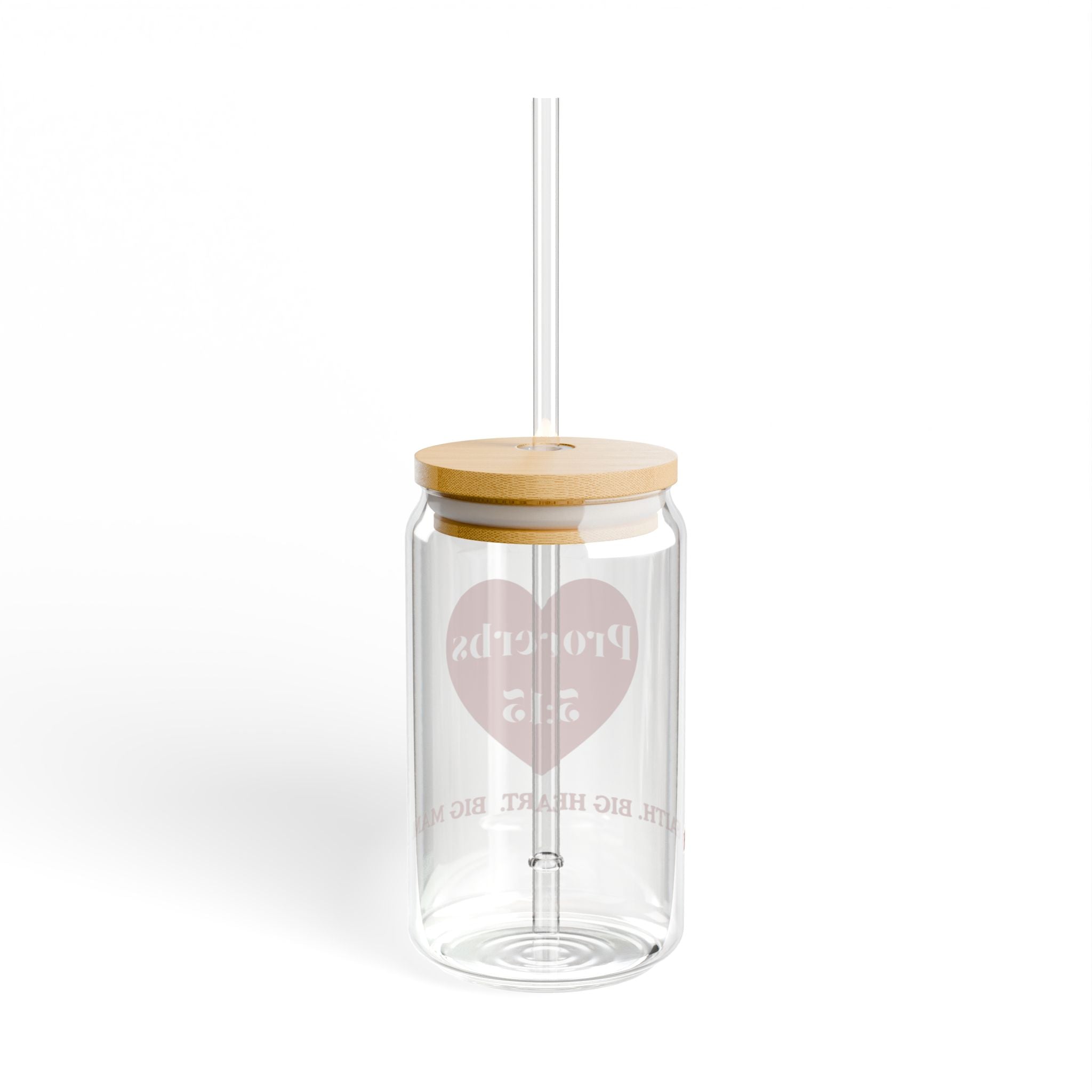 Proverbs 5:15 Inspirational Sipper Glass - 16oz Faith-Based Drinkware