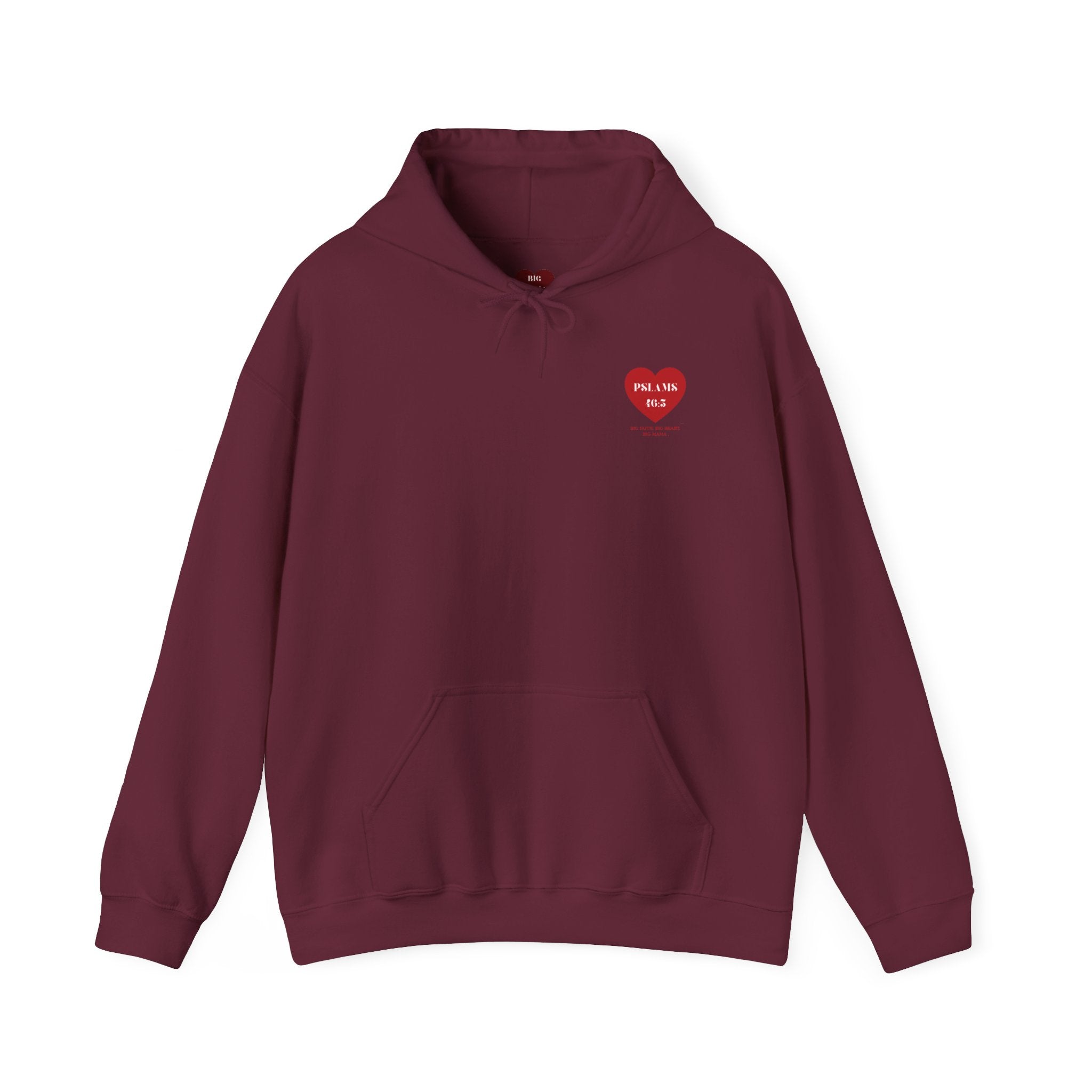 Heartfelt Psalm 46:5 Unisex Hoodie - Spiritual Comfort for Everyday Wear