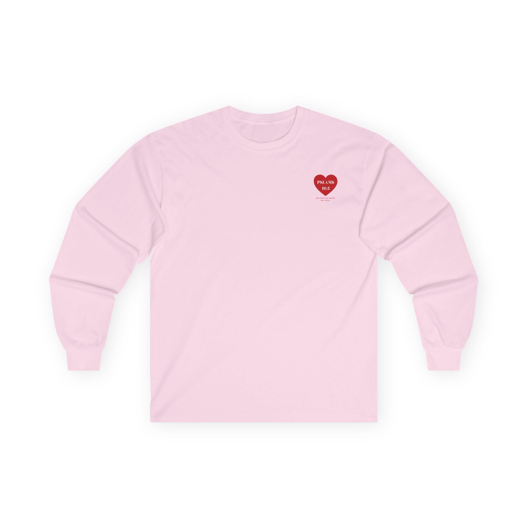 Heartfelt Scripture Long Sleeve Tee