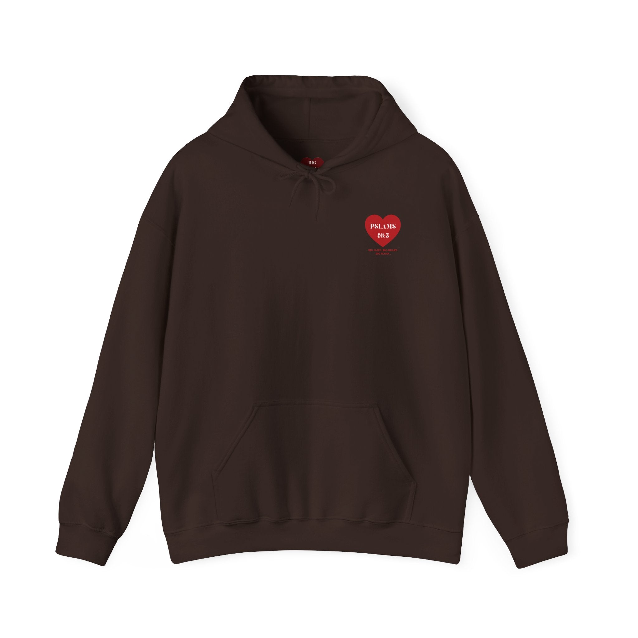 Heartfelt Psalm 46:5 Unisex Hoodie - Spiritual Comfort for Everyday Wear
