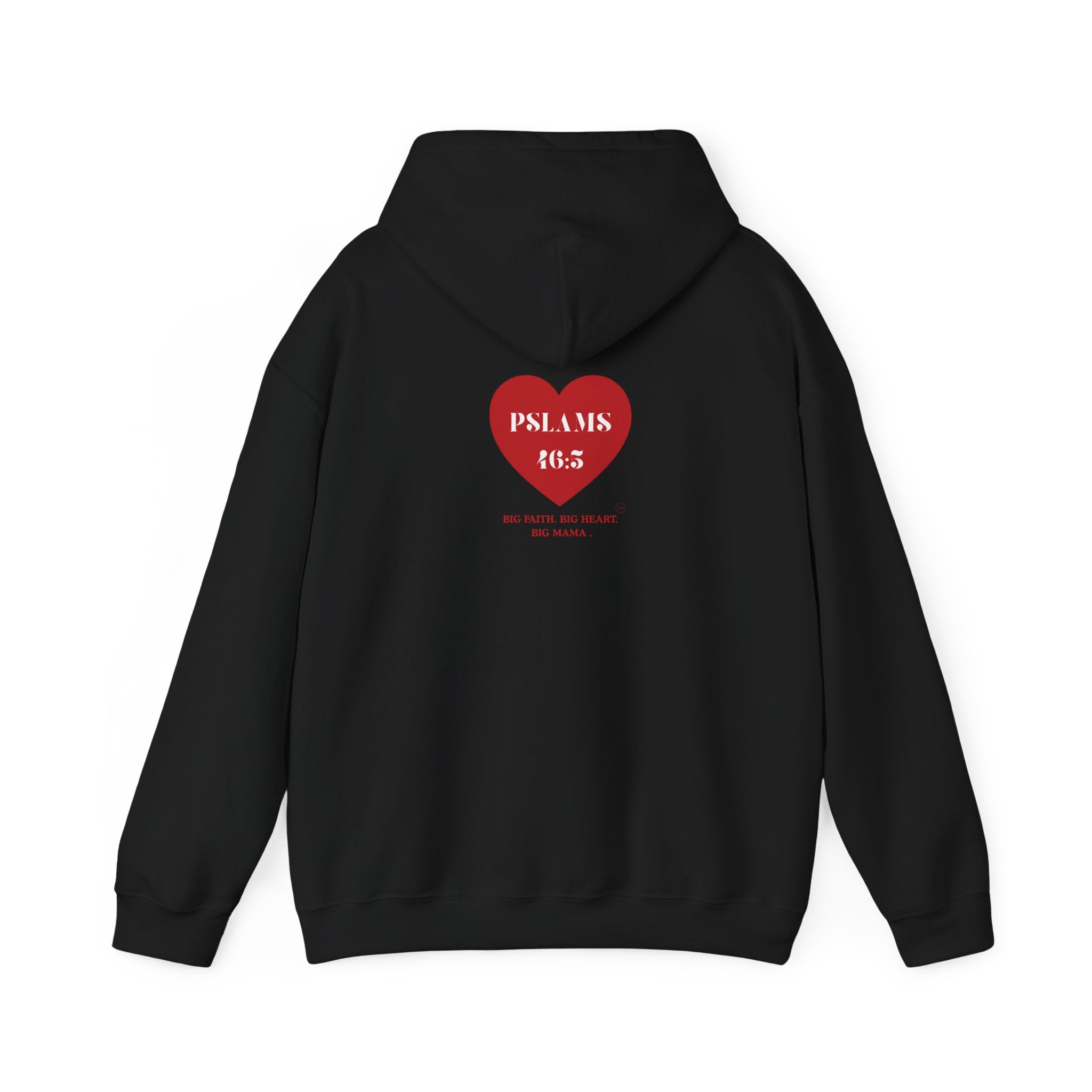 Heartfelt Psalm 46:5 Unisex Hoodie - Spiritual Comfort for Everyday Wear