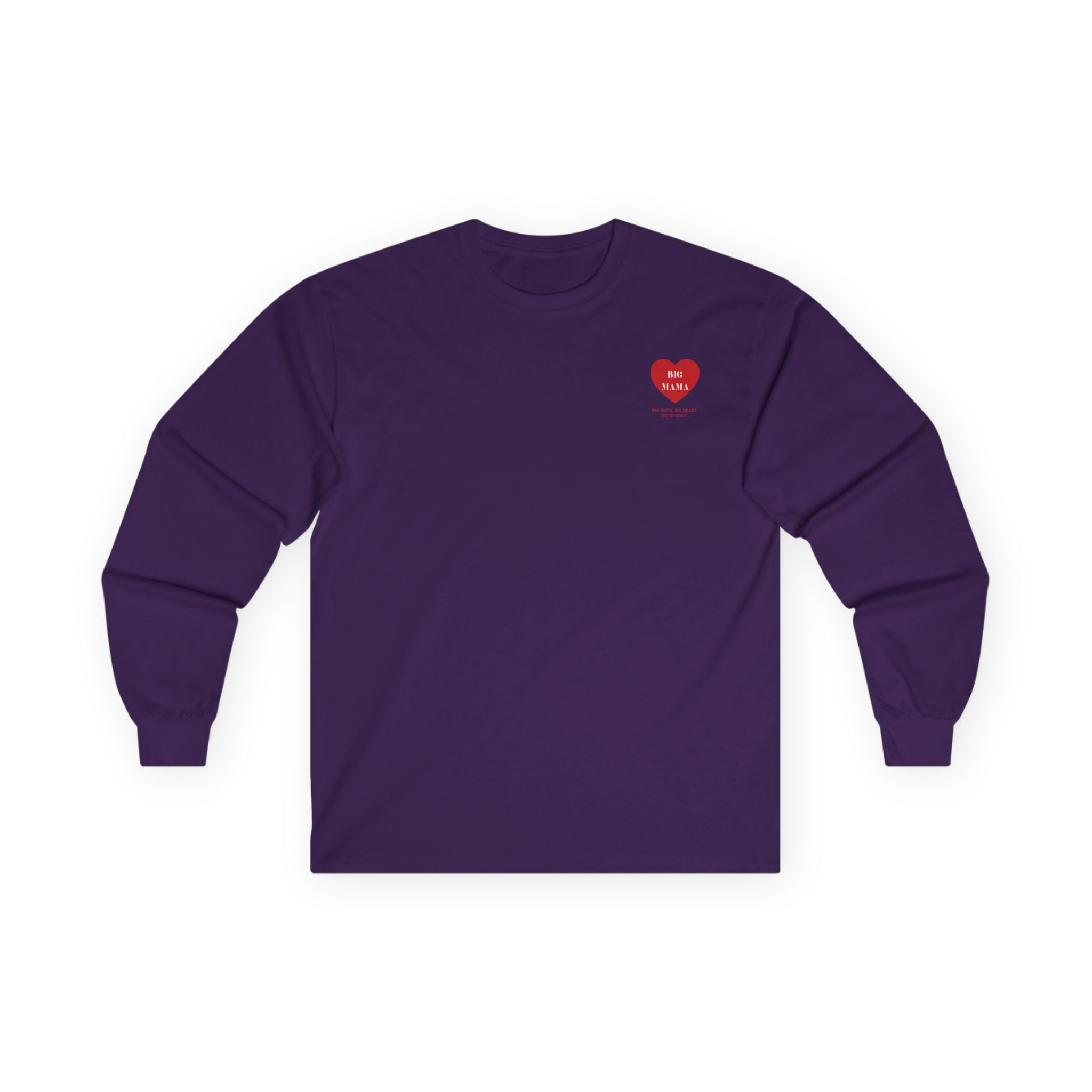 Big Mama NYC Long Sleeve Tee - Heart Design