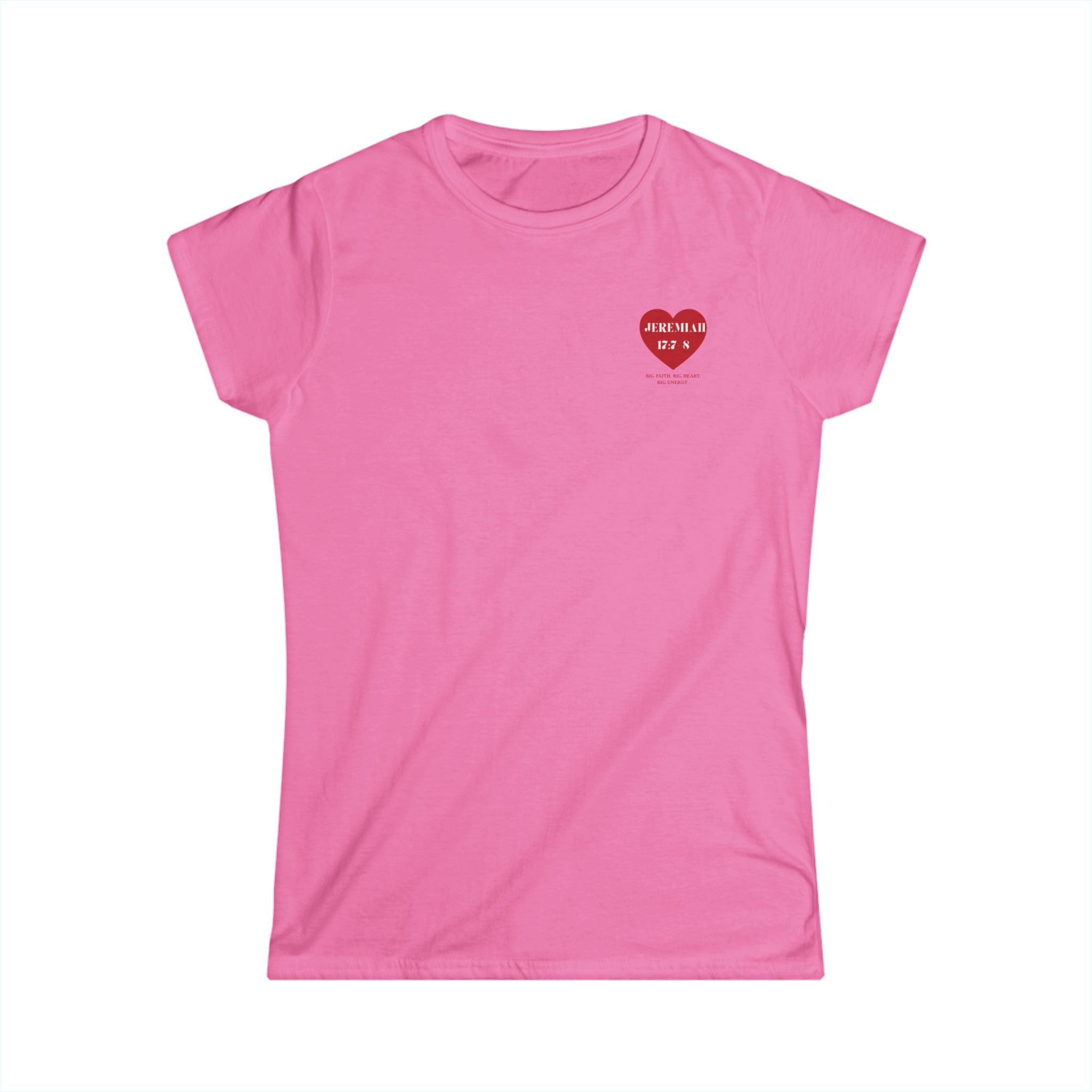Women's Tee - Jeremiah 17:7-8 Chest Print, Cute Graphic