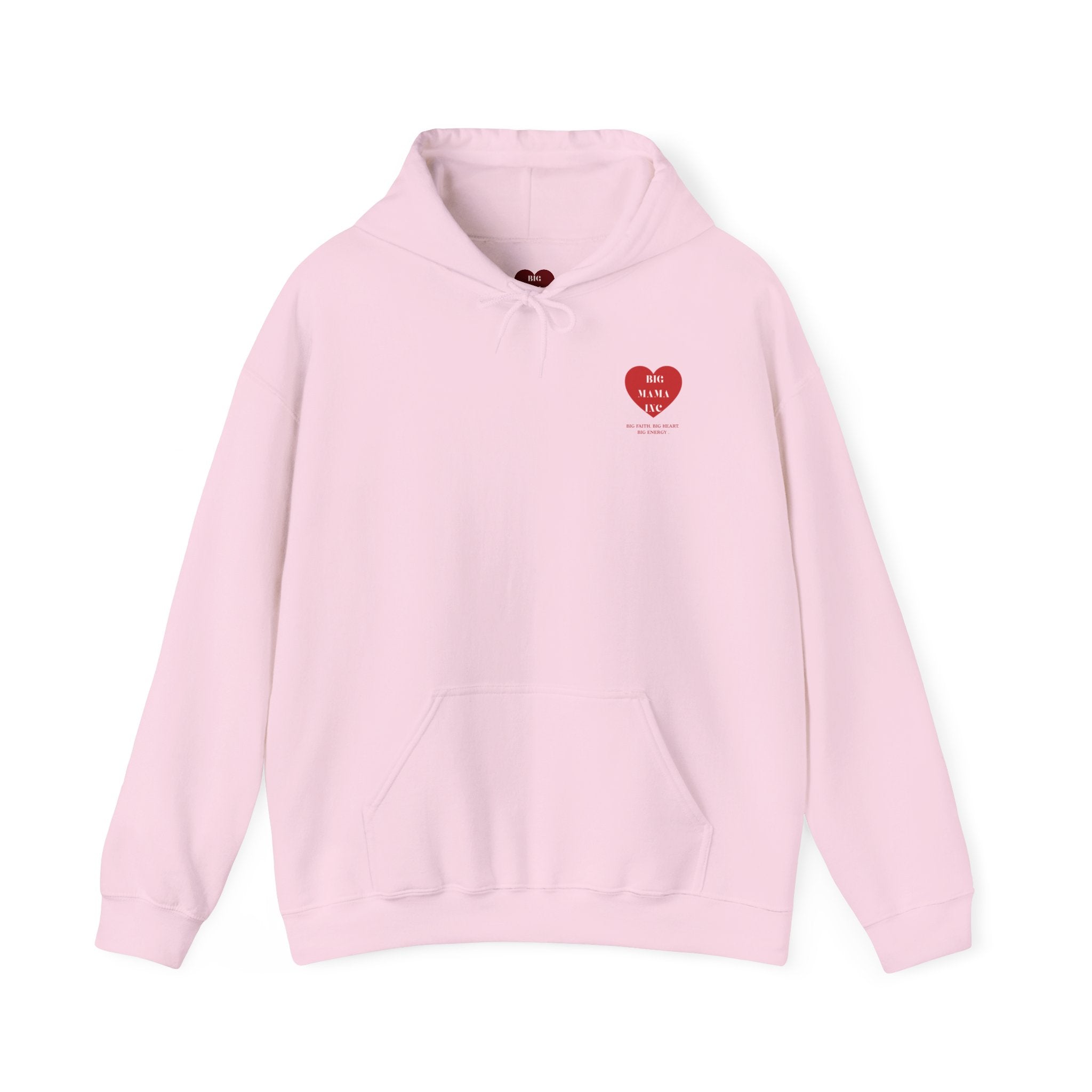 Big Mama Love Hooded Sweatshirt – Cozy Unisex Design for Everyday Comfort