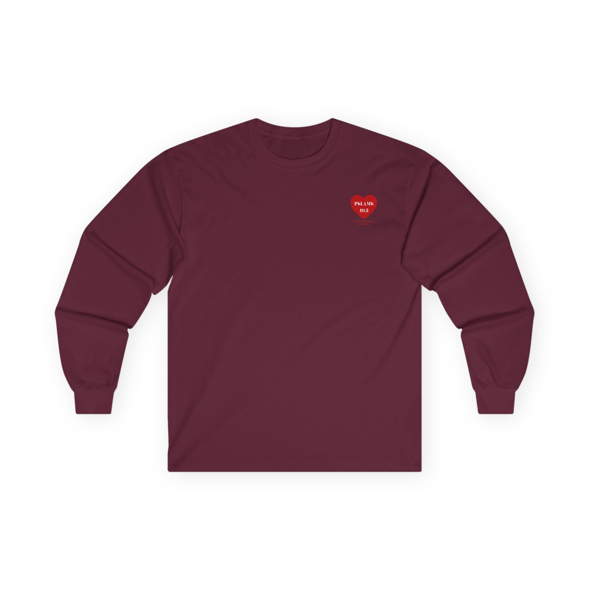 Heartfelt Scripture Long Sleeve Tee