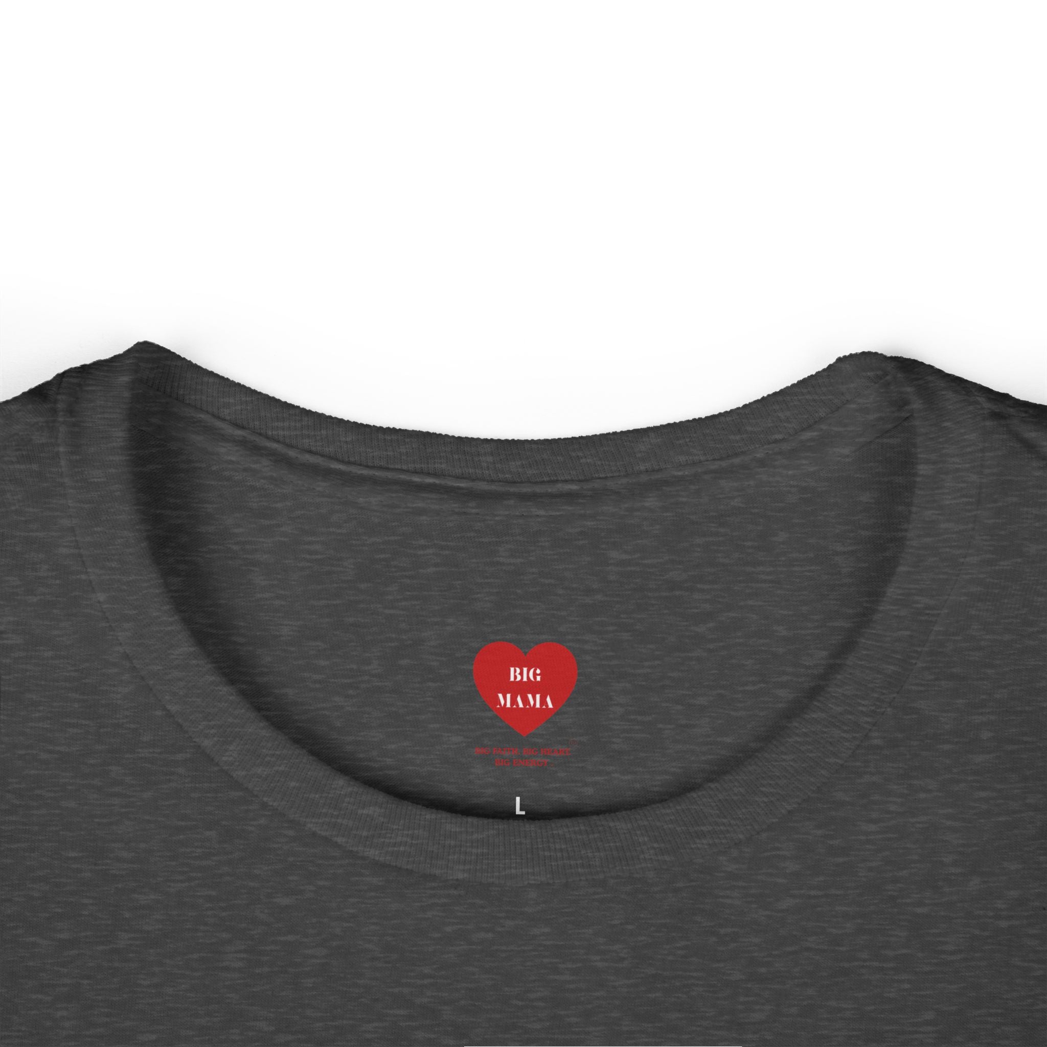 Psalm 46:5 Heart Tee — Christian Scripture Womens T-Shirt