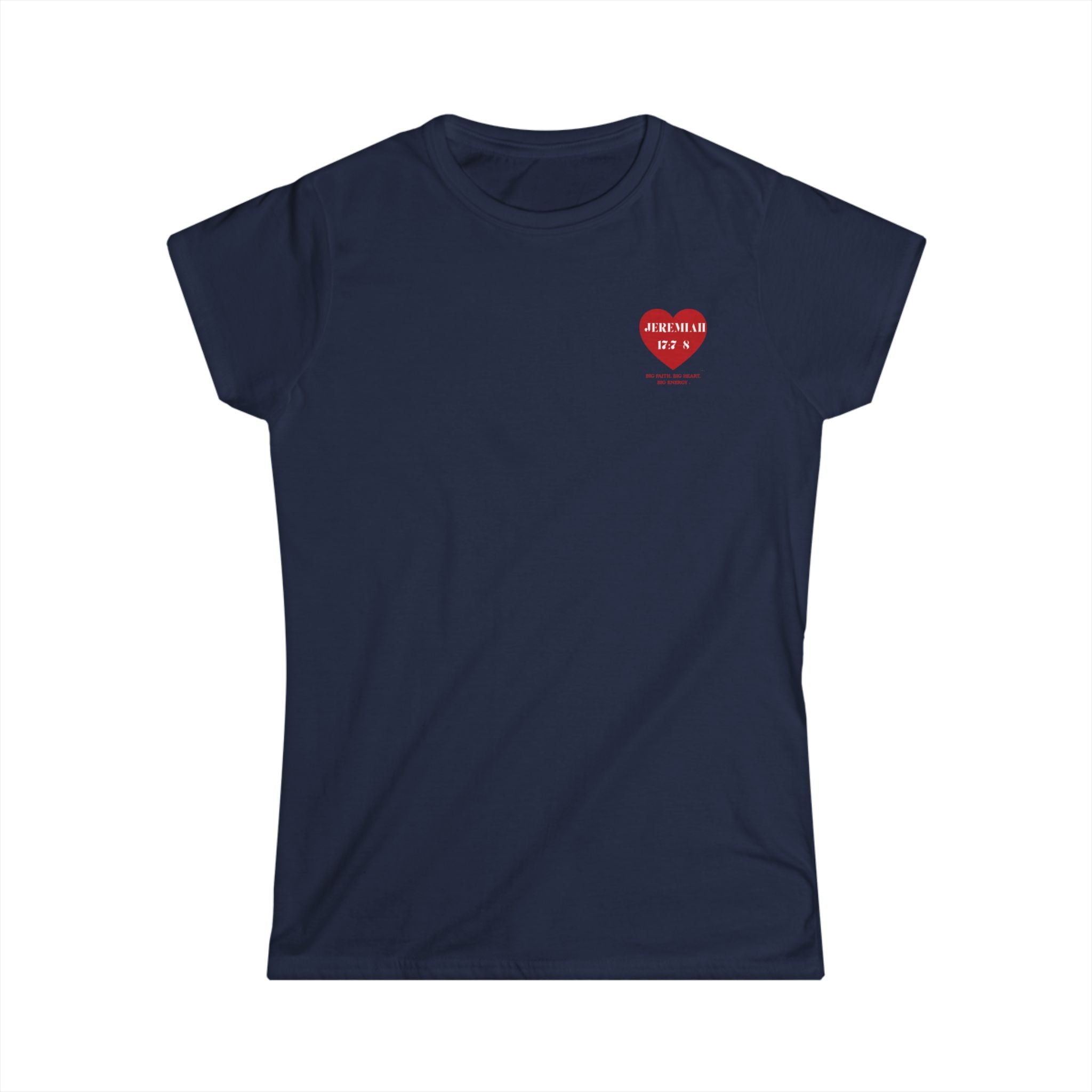 Women's Tee - Jeremiah 17:7-8 Chest Print, Cute Graphic