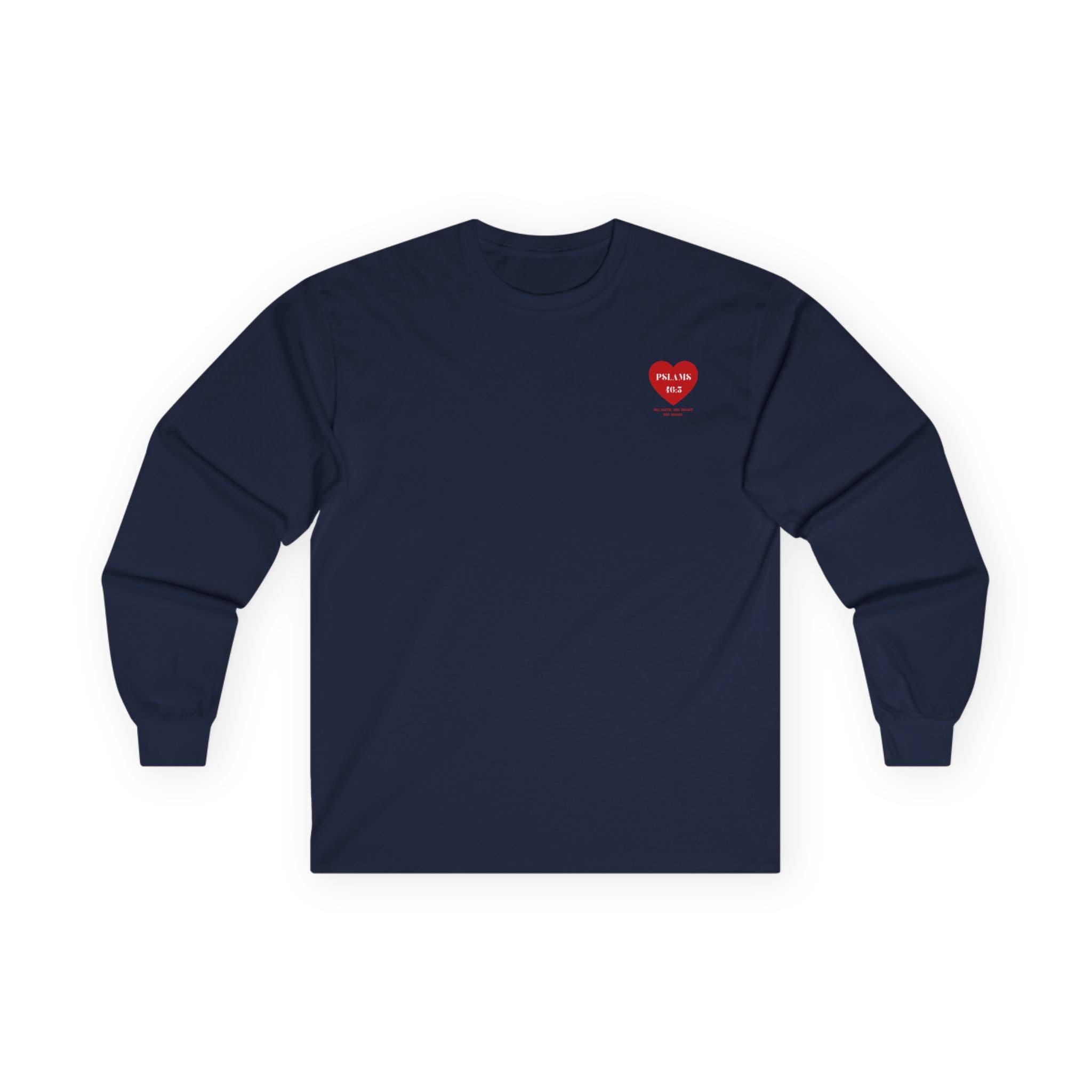 Heartfelt Scripture Long Sleeve Tee