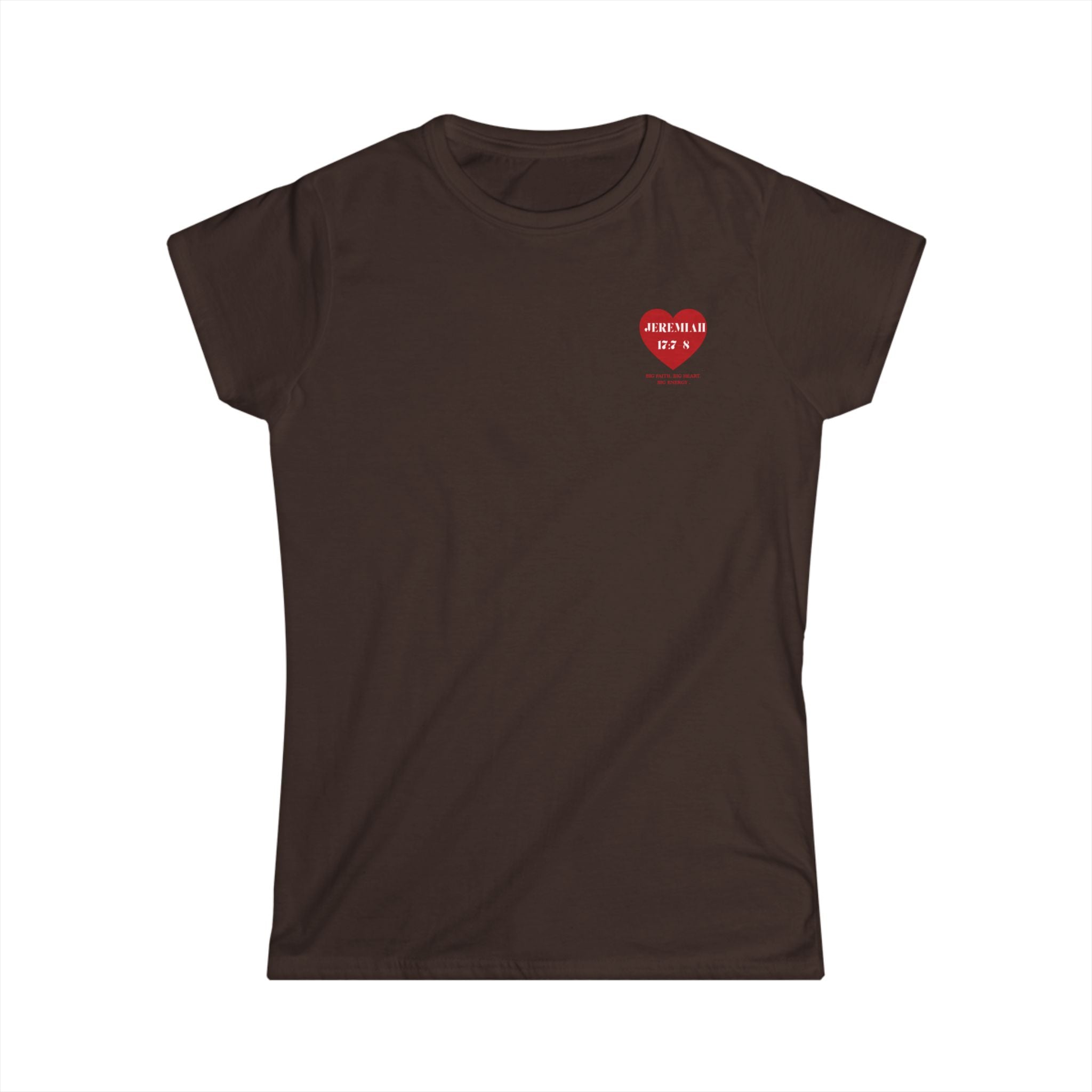 Women's Tee - Jeremiah 17:7-8 Chest Print, Cute Graphic
