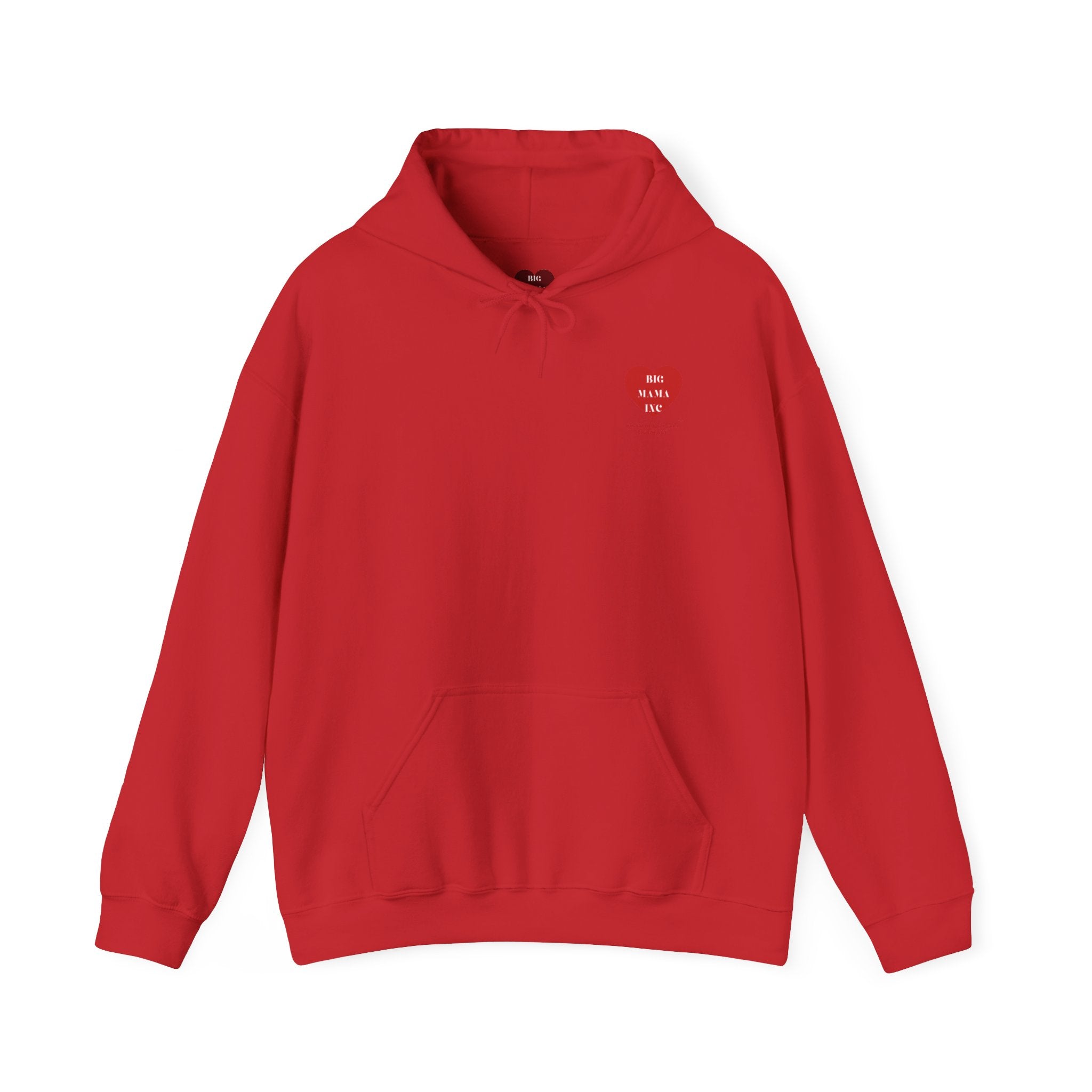 Big Mama Love Hooded Sweatshirt – Cozy Unisex Design for Everyday Comfort
