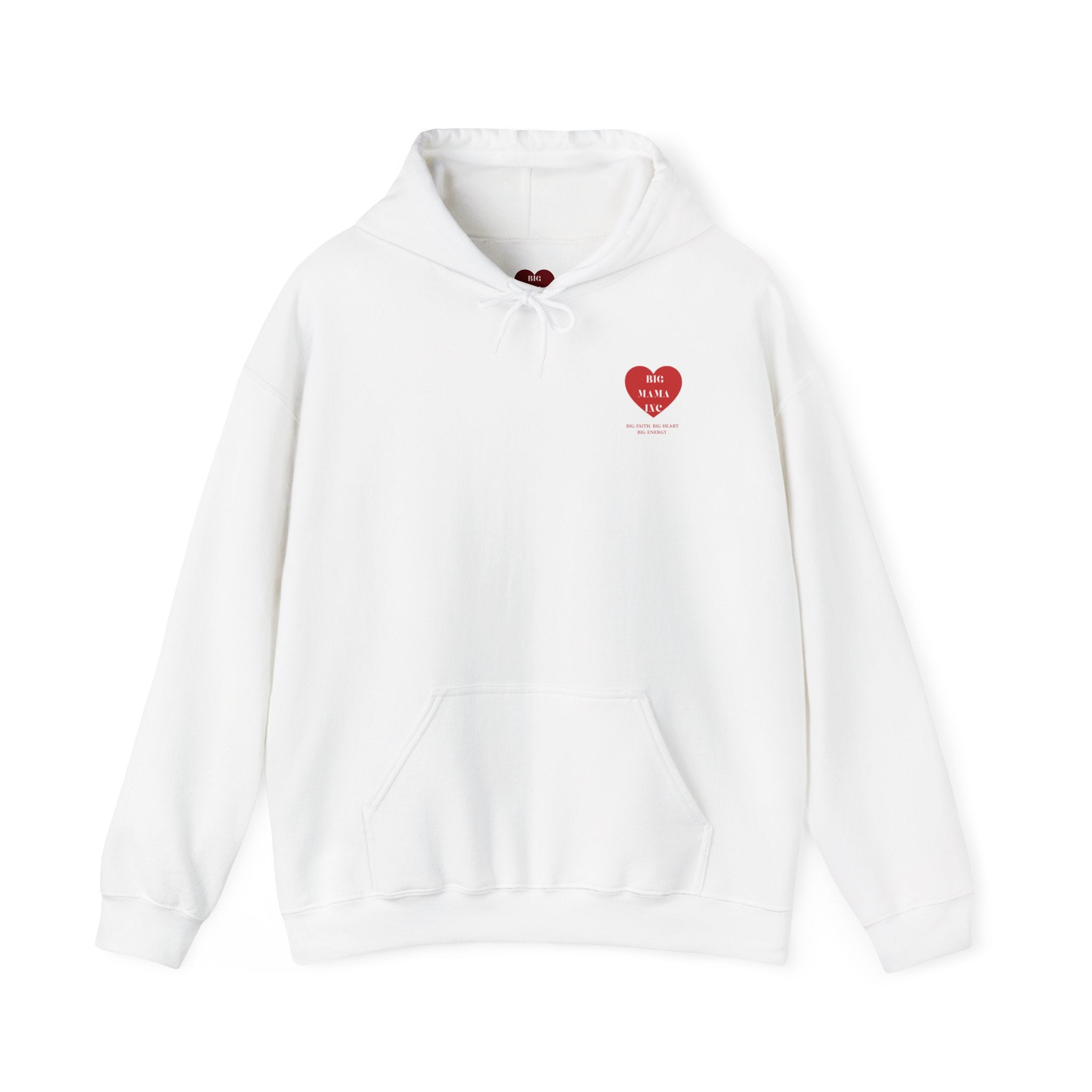 Big Mama Love Hooded Sweatshirt – Cozy Unisex Design for Everyday Comfort