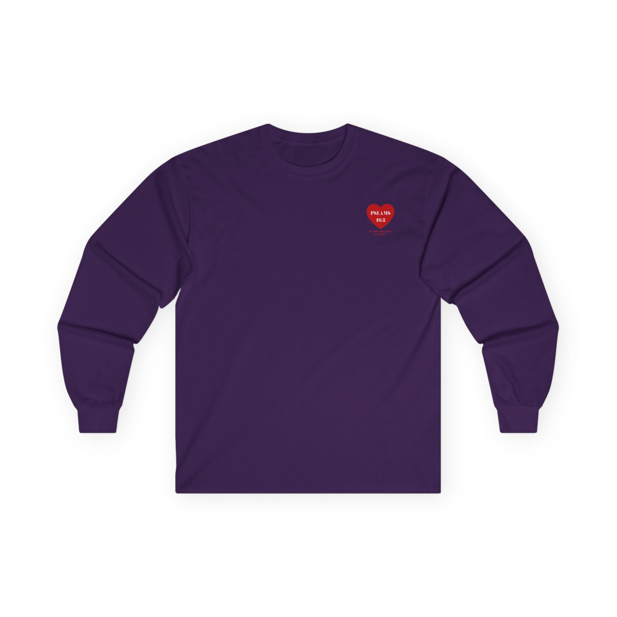 Heartfelt Scripture Long Sleeve Tee