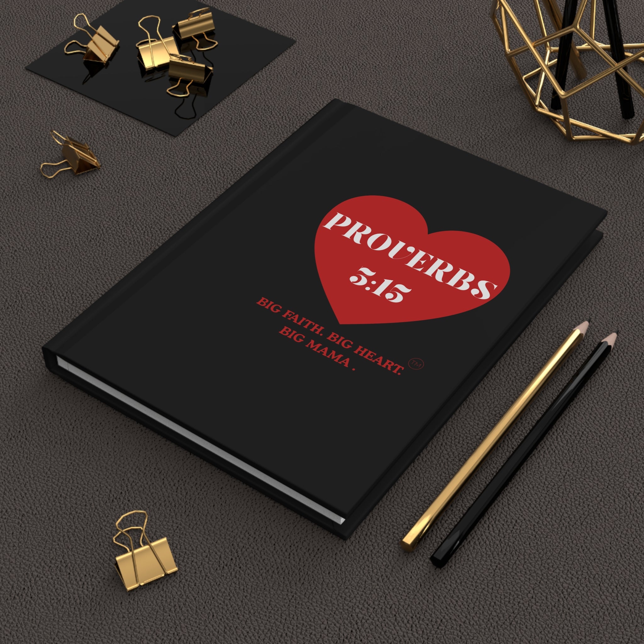 Proverbs 3:15 Journal — "Big Faith. Big Heart. Big Mama." Hardcover Matte
