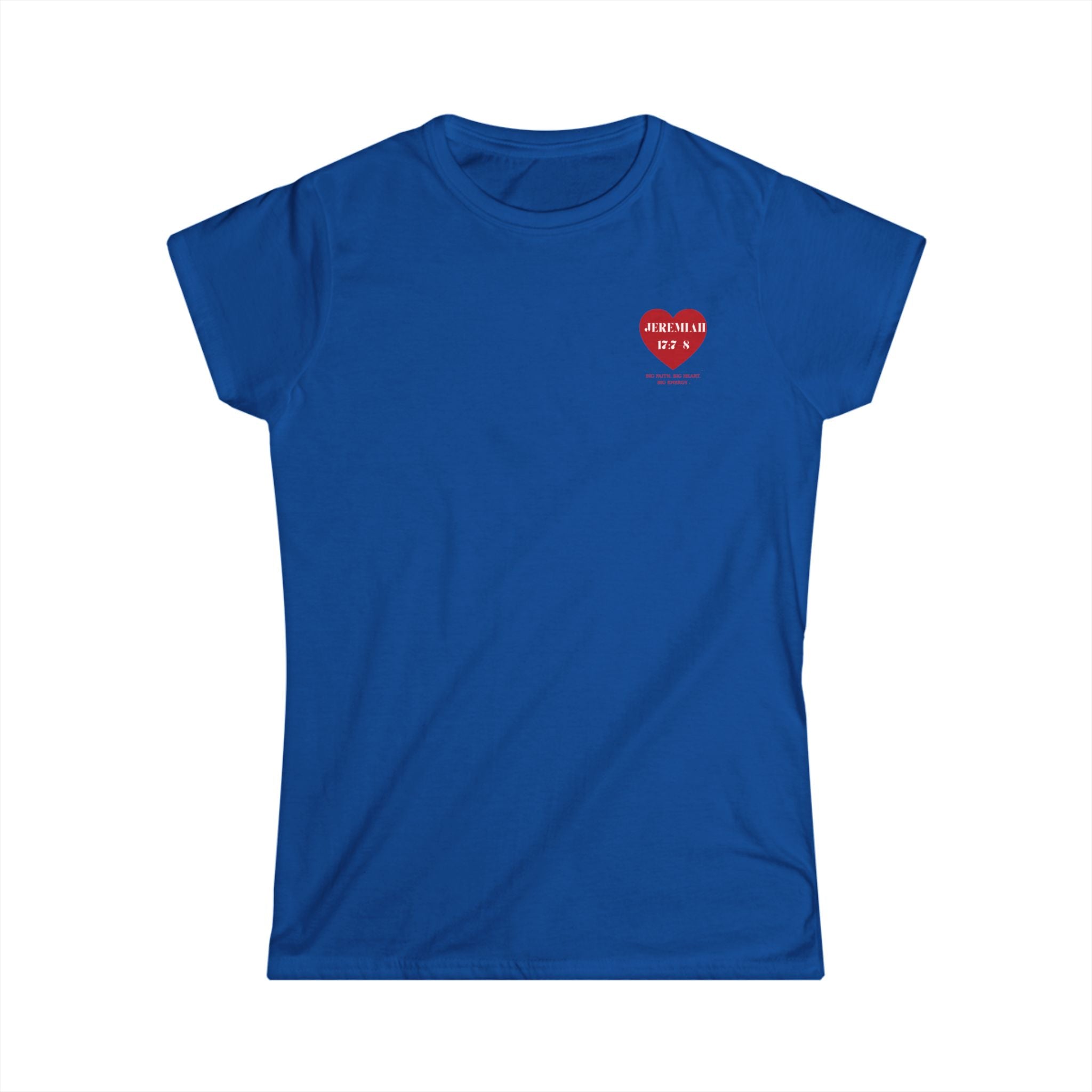 Women's Tee - Jeremiah 17:7-8 Chest Print, Cute Graphic