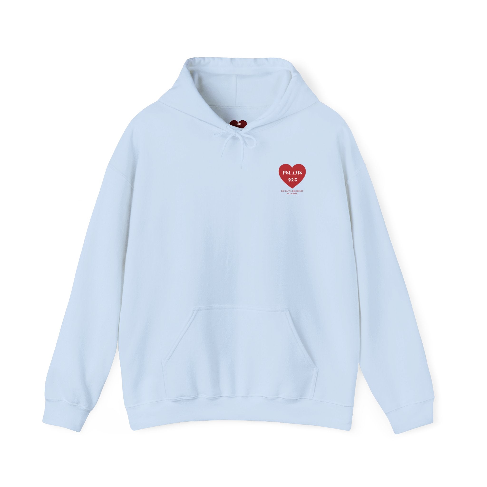 Heartfelt Psalm 46:5 Unisex Hoodie - Spiritual Comfort for Everyday Wear