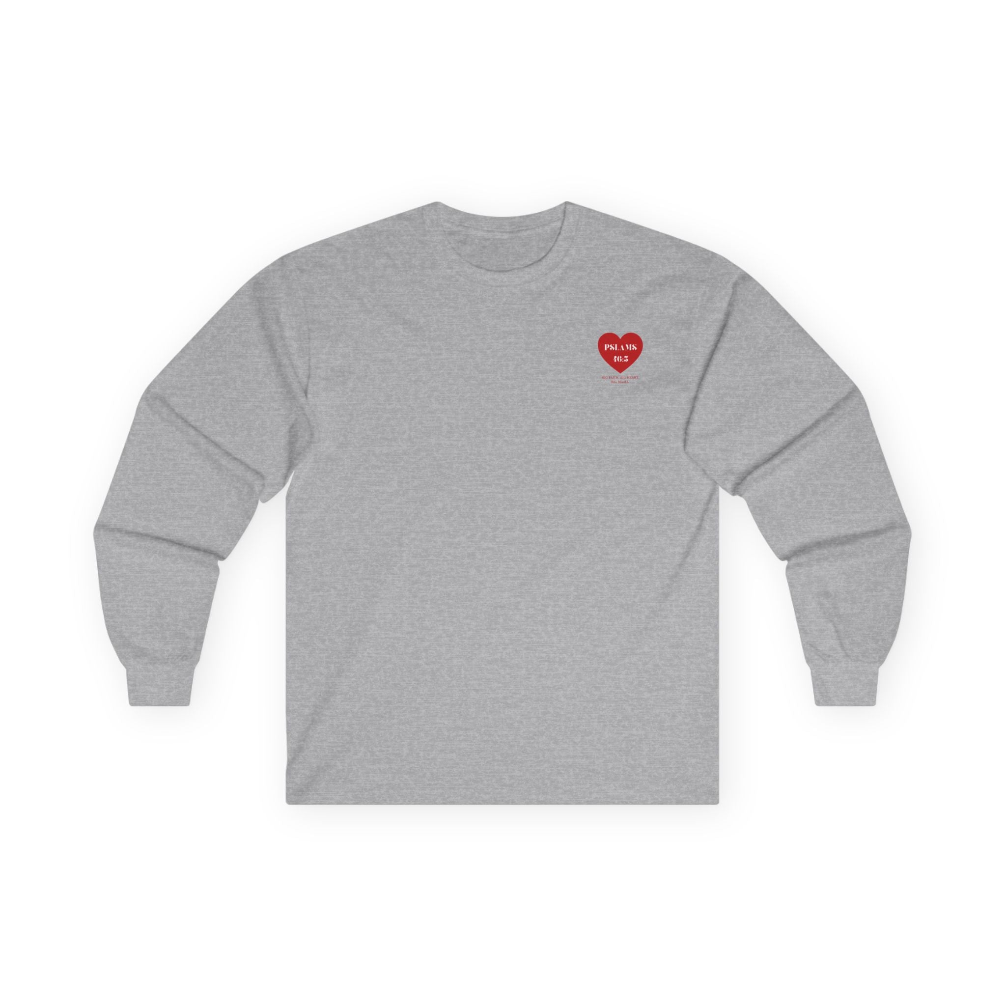 Heartfelt Scripture Long Sleeve Tee
