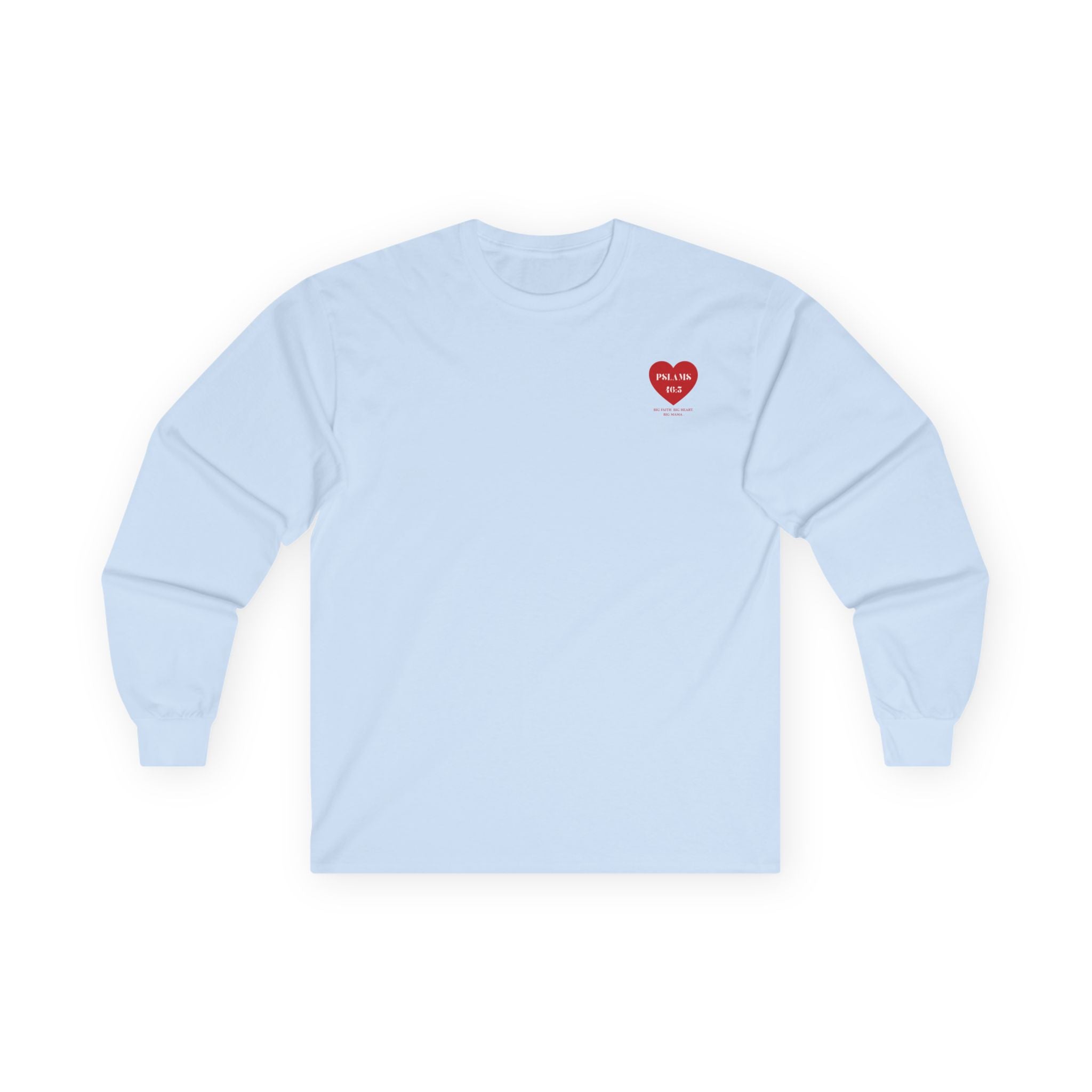 Heartfelt Scripture Long Sleeve Tee