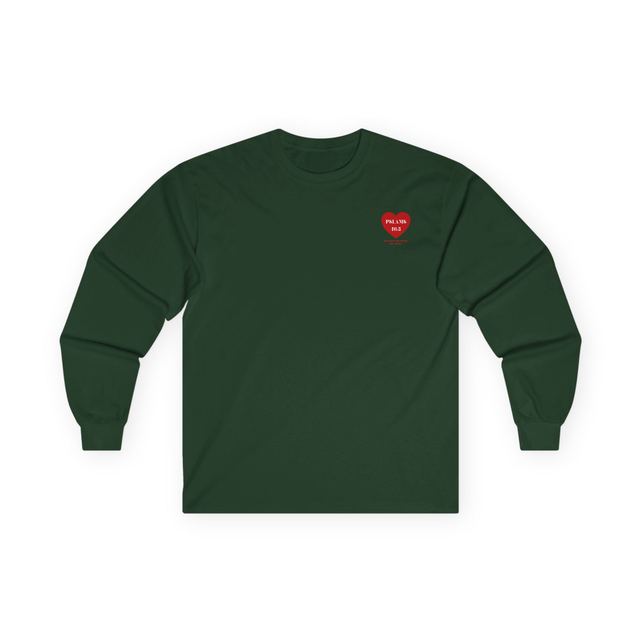 Heartfelt Scripture Long Sleeve Tee