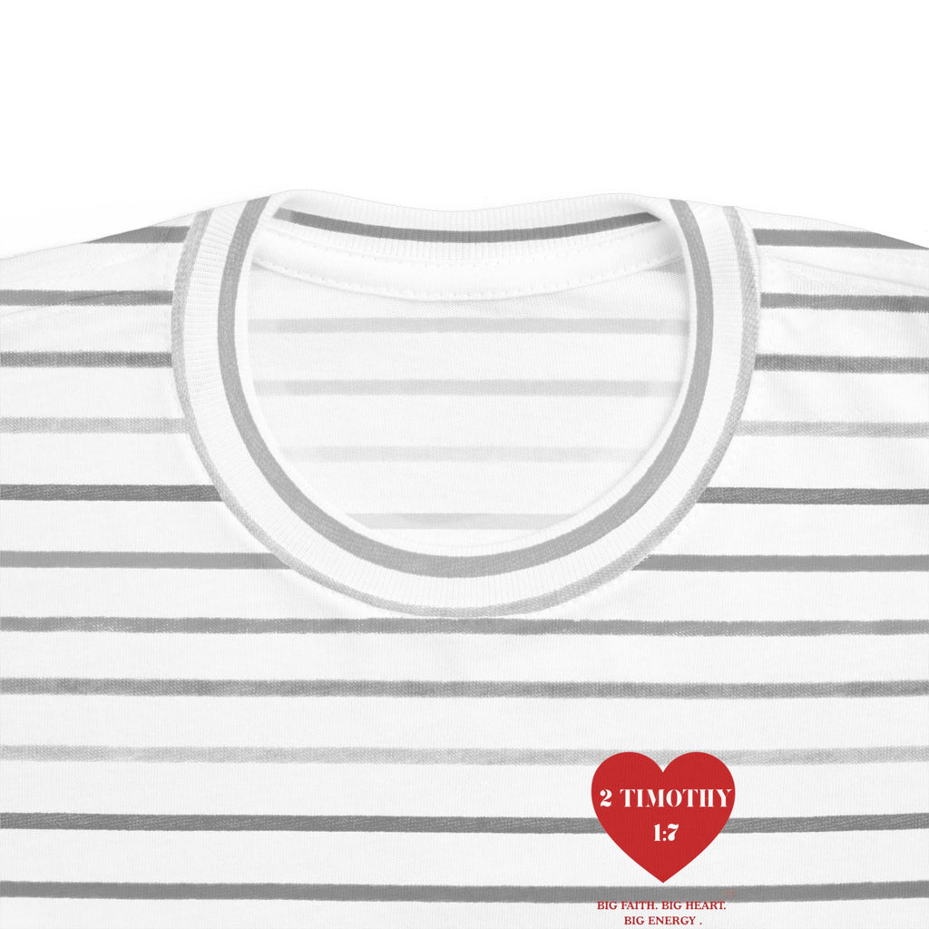 Toddler Jersey Tee — 2 Timothy 1:7 Heart Bible Verse Christian Kids Shirt
